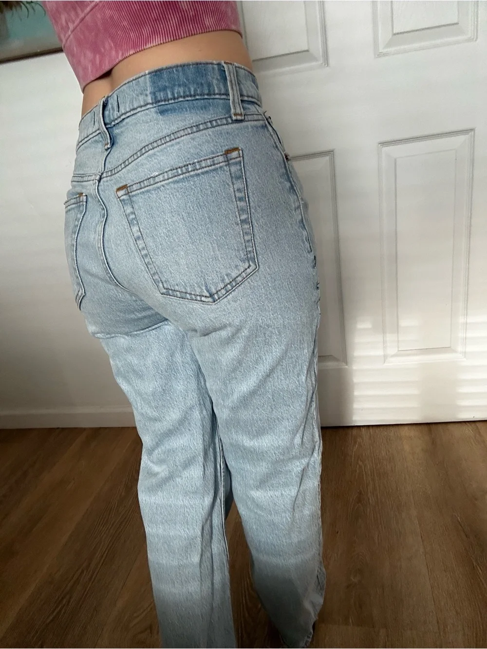 Abercrombie & Fitch Light Wash Flare Jeans